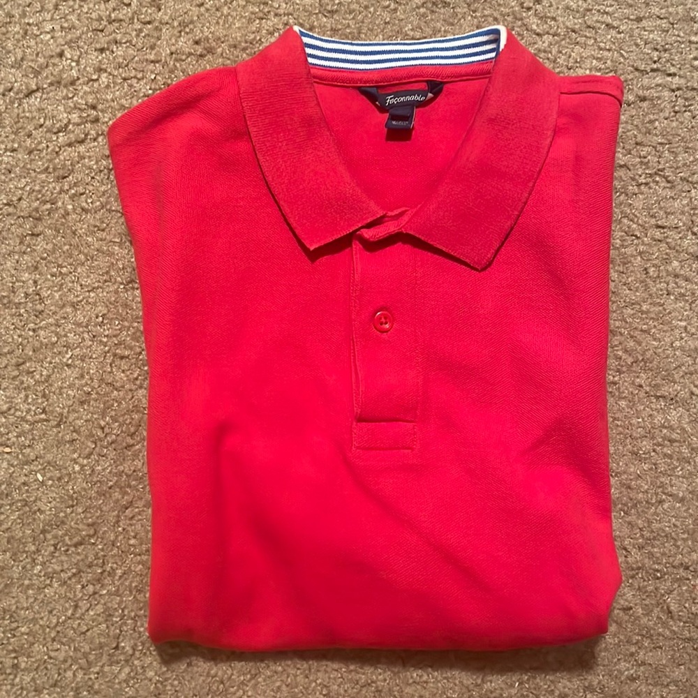 Facconable Red Polo